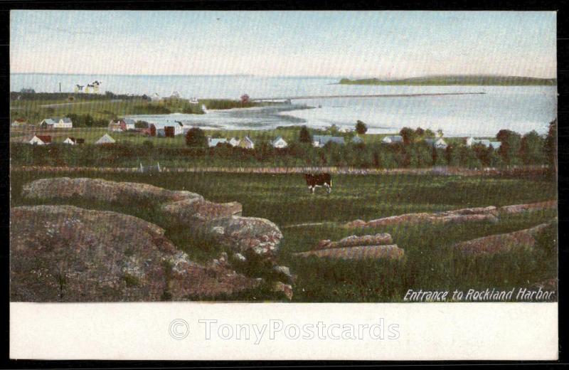 Entrance to Rockland Harbor