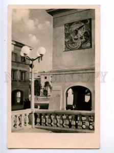 214079 POLAND WARSZAWA fragment market Vintage photo postcard