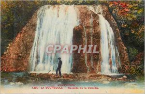 Old Postcard The Auvergne 1399 bourboule cascade Verni�re