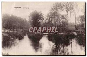 Old Postcard The Loing Nemours