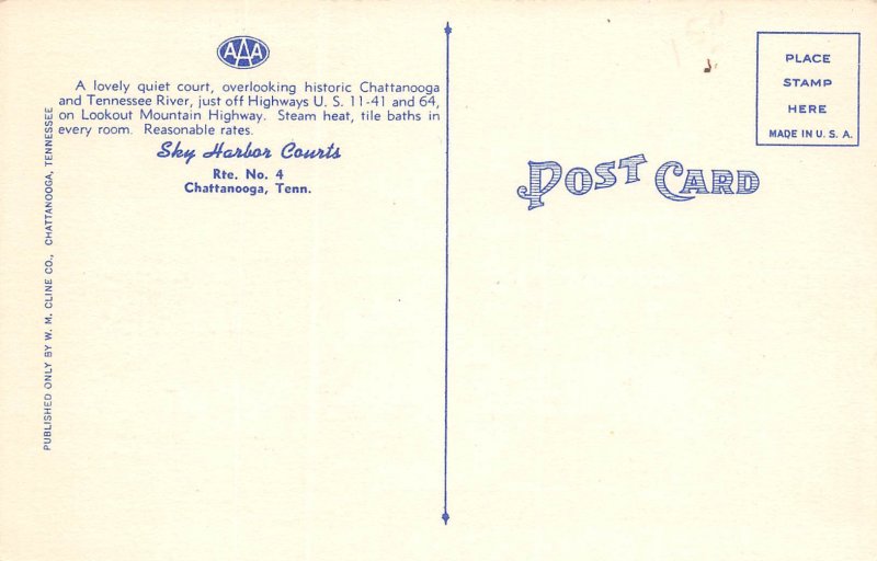 Chattanooga, Tennessee, Sky Harbor Courts, AA375-25