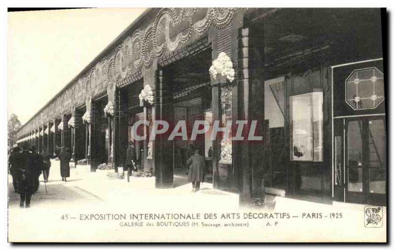 Old Postcard Exposition Internationale des Arts Decoratifs Paris 1925 Gallery...