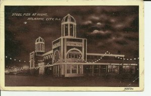 Steel Pier at Night, Atlantic City, N.J.,