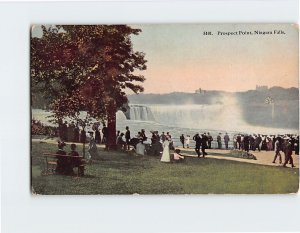 Postcard Prospect Point Niagara Falls New York USA