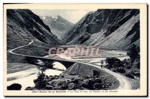 Old Postcard Road Berarde terms of the Lake Veneon and F?toules