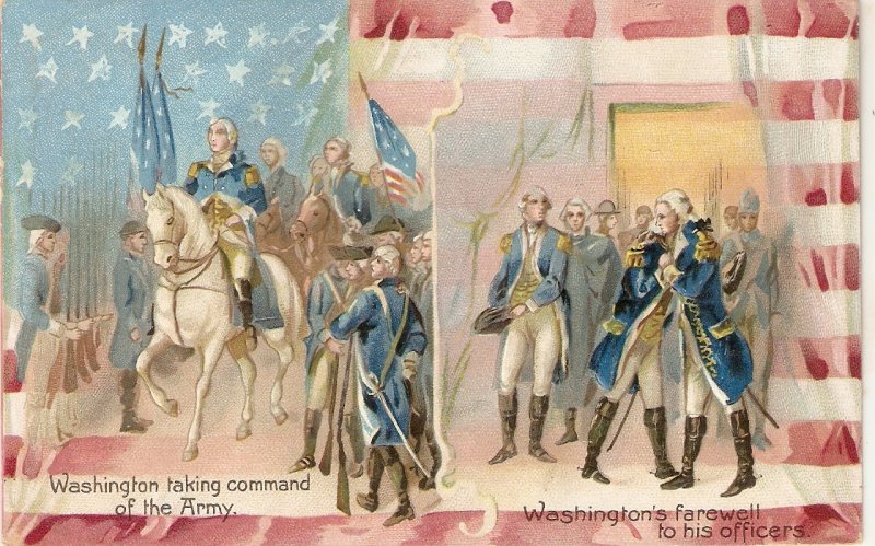 George Washington. Scenes  Tuck George Washingto's Birthday Ser. PC # 124