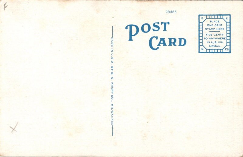 Postcard Exchange Hotel in Montgomery, Alabama