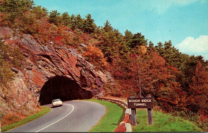 Virginia Blue Ridge Parkway Rough Ridge Tunnel Milepost 349