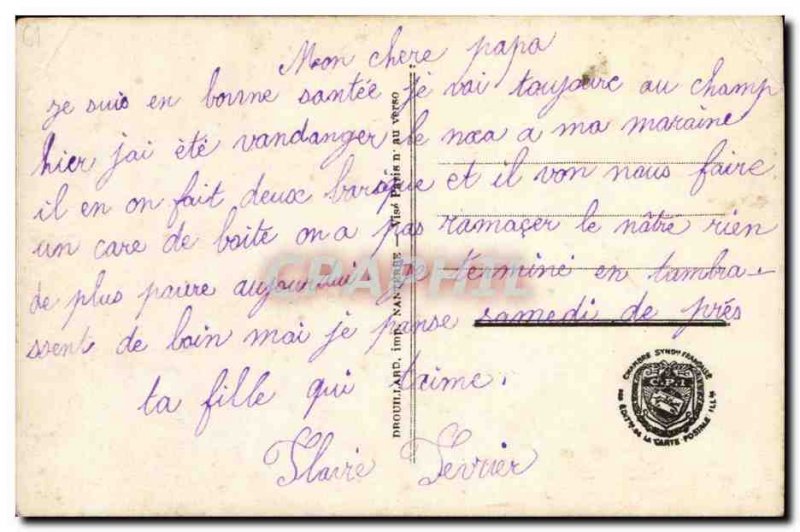 Old Postcard Fantasy Children Army