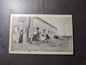 Mint Mexico Mexican Revolution PPC Postcard Refugees in Desert