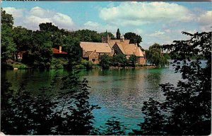 Postcard HOUSE SCENE Seneca Falls New York NY AN7010