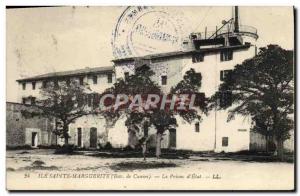 Old Postcard Prison Ile Sainte Marguerite The Prison & # 39Etat