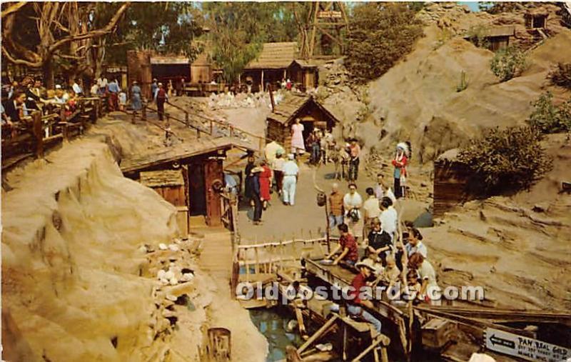 The Gold Mine in Ghost Town Knott's Berry Farm, Buena Park, California, CA, U...