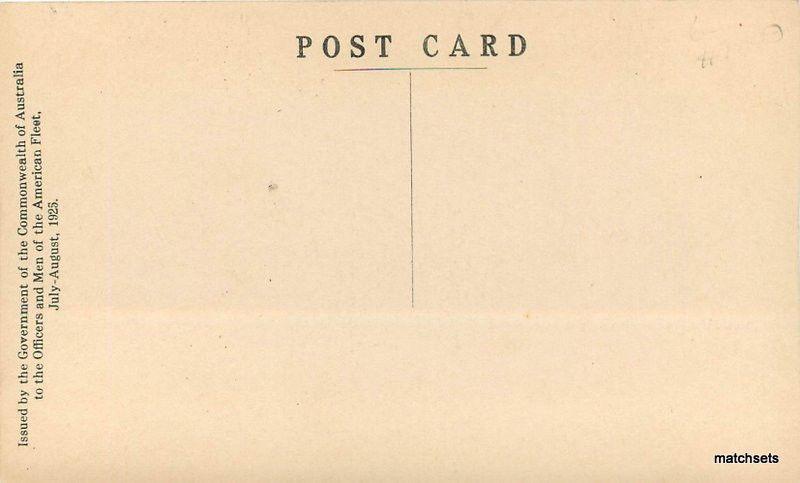 C-1920s Circular Quay Sydney South Wales Australia RPPC Real photo postcard 7739