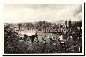 Old Postcard Panorama Nemours