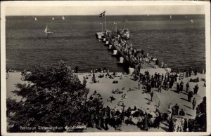 Copenhagen Kobenhavn Denmark Bellevue Strandhotel RPPC Vintage Postcard