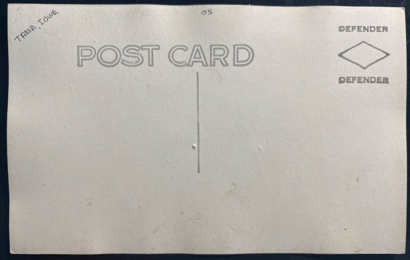 Mint Usa RPPC Real Picture Postcard Native American Indian Wick-I-Ups Tama Iowa