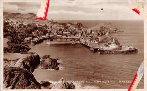 ILFRACOMBE DEVON UK HARBOUR LANTERN HILL CAPSTONE HILL PHOTO POSTCARD 1939 PM