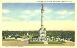 Soldiers' & Sailors' Monument - Des Moines, Iowa IA