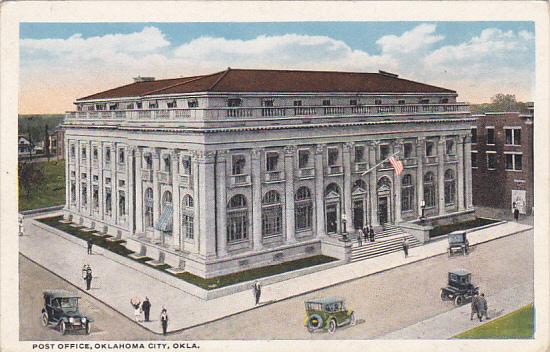 Oklahoma Oklahoma City Post Office Curteich