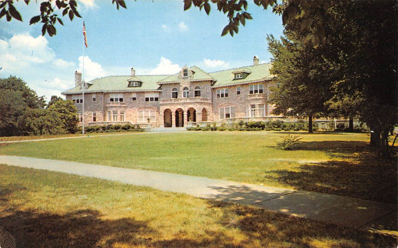 Memphis Tennessee 1960s Postcard  Pink Palace Chickasaw Gardens