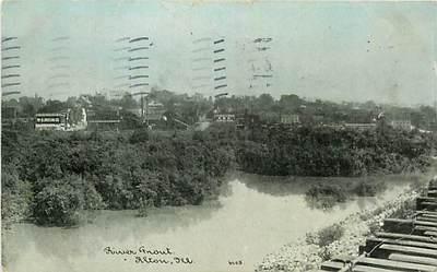 IL-ALTON-RIVER FRONT-BIRD'S EYE VIEW-MAILED 1912-R97651