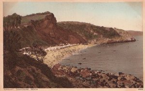 Postcard Oddicombe Beach Torquay UK