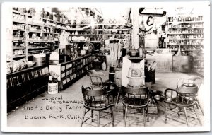 Buena Park CA-California, Knott's Berry Farm General Merchandise Store Postcard