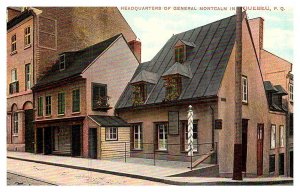 Hdqtrs. Gen. Montcalm in Quebec