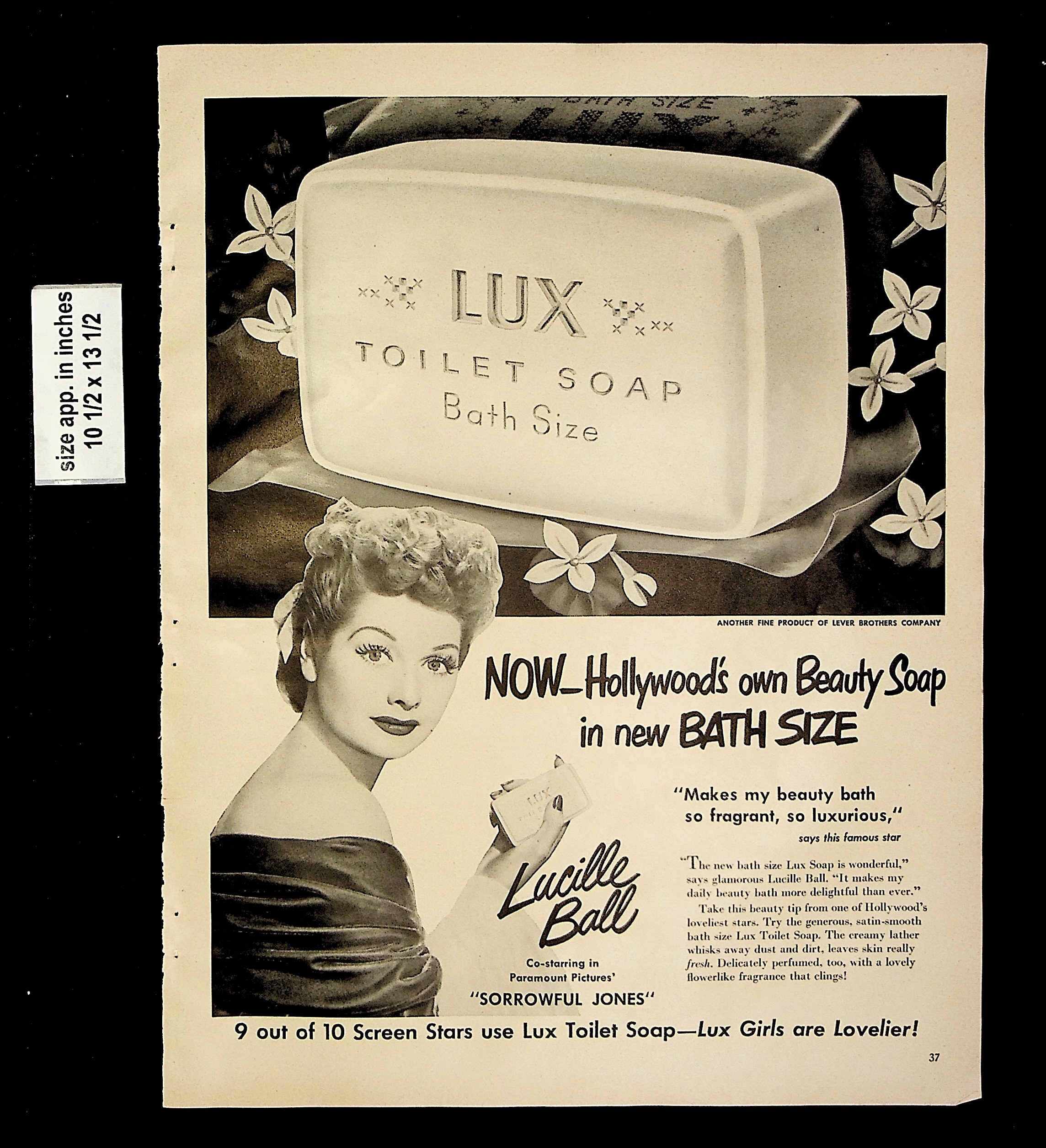 lux soap advertisement