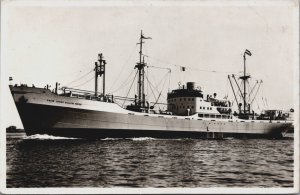 M.S. Prins Johan Willem Friso Cargo Ship Oranje Lijn Nautica Vintage RPPC C168