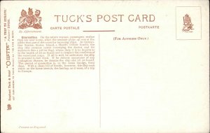 TUCK Steamship in Europe Quarantine c1910 Postcard