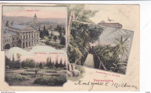 3-view postcard , PIETERMARITZBURG , South Africa ,PU-1908