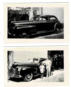 2 old photos of car - 3X5