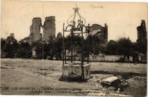 CPA Clermont en Argonne-Les Ruines (231808)