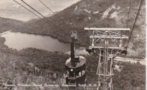 New Hampshire Franconia Notch Cannon Mountain Aerial Tramway Photo