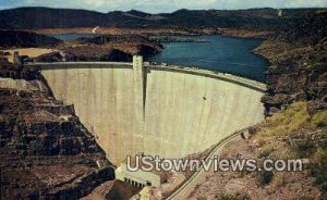 Flaming Gorge Dam - Uinta Mountains, Utah UT  