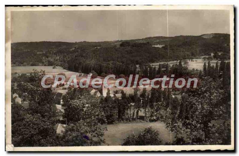 Postcard Ancient Near Montignac Thonac Vue Generale