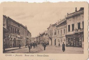 B80597 neustaz duna utca donau gasse  ujvidek novi sad serbia front/back image