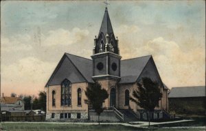 Elk Rapids MI Mich First Methodist Church c1910 Vintage Postcard