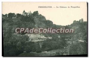 Old Postcard Fresselines Le Chateau De Puyguillon