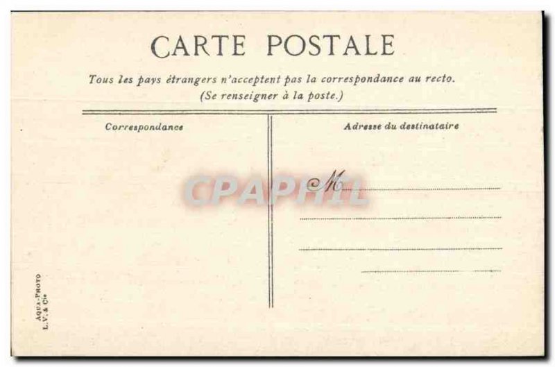 Old Postcard Niort Chateau