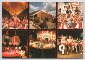 Nashville Tennessee~Grand Ole Opry Views & Interior~Dancers~Continental Postcard