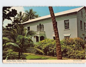 Postcard Hulihee Palace Kailua-Kona Hawaii USA