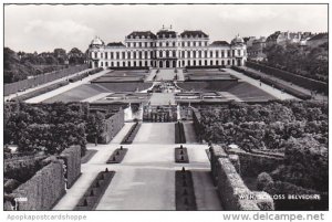 Austria Wien Vienna Schloss Belvedere Real Photo