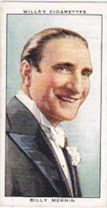 Wills Cigarette Card Radio Celebrities No 42 Billy Merrin