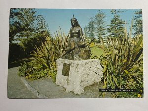 POSTED  PICTURE POSTCARD NEW ZEALAND - PANIA OF THE REEF NAPIER  (KK4158) 