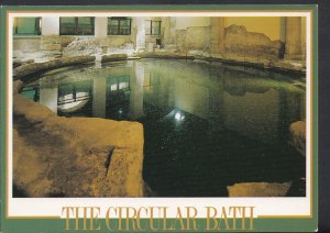 Somerset Postcard - The Roman Circular or Cold Bath, Bath     B2409