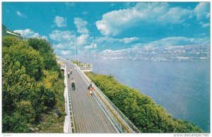 Boardwalk, Promenade Des Gouverneurs, LA CITADELLE, Quebec, Canada, 40-60´s