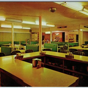 c1960s Cedar City UT Sullivan's Cafe Restaurant Interior Chrome Eric Seaich A197